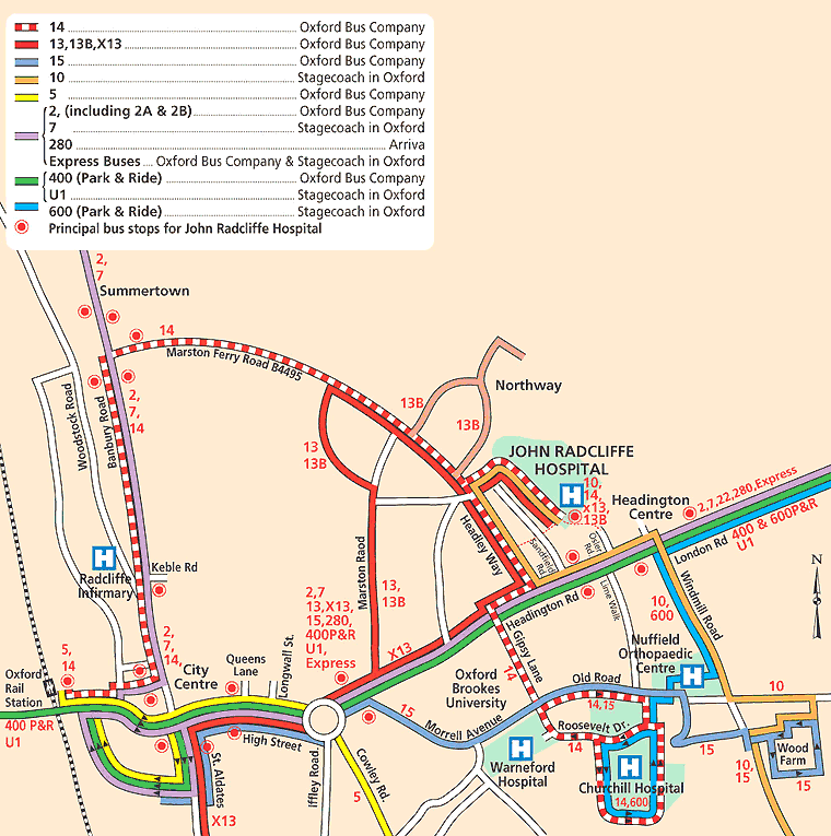 JR hospital map and more